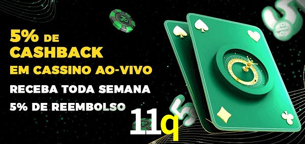 Promoções do cassino ao Vivo 11q
